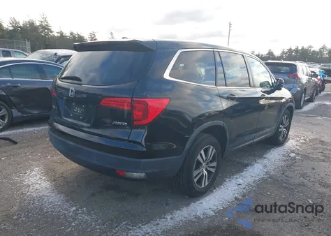 2016 Honda Pilot Ex-L z USA, uszkodzony, nr VIN 5FNYF6H53GB048446